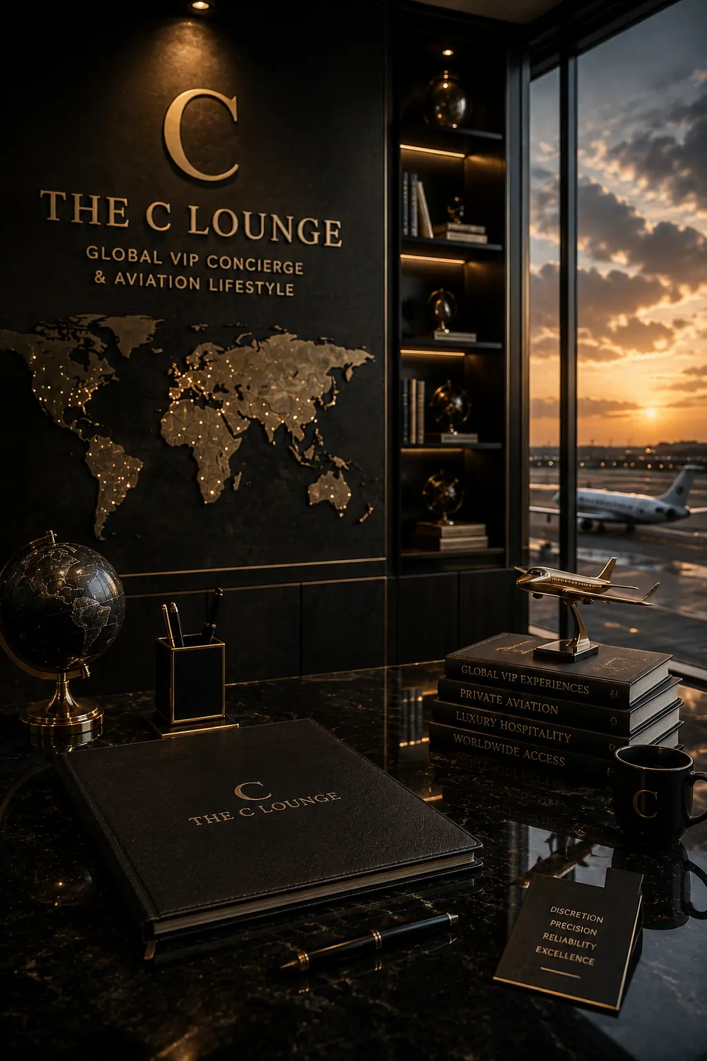 The C Lounge private operations room
